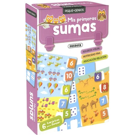 Libro Infantil Sumas | Peque Genios Susaeta +5 Años