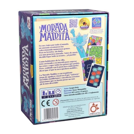 La Morada Maldita | Juego de Mesa de Misterio de Mercurio