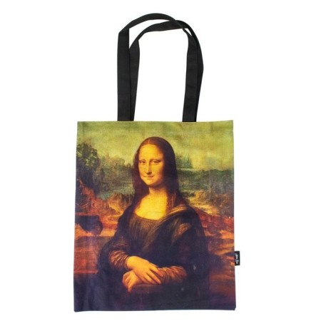 Bolsa de Tela Mona Lisa Enesco - Diseño Artístico y Práctico