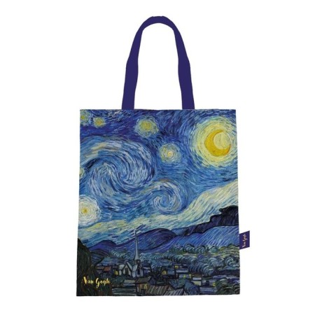 Bolsa de Tela Noche Estrellada Van Gogh - Diseño Artístico