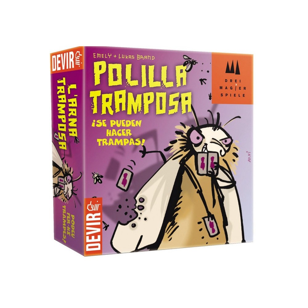 Polilla Tramposa | Juego de Cartas Devir - ¡Trampas Divertidas! Polilla Tramposa | Juego de Cartas Devir - ¡Trampas Divertidas!