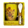 Taza Girasoles Van Gogh Enesco con Cuchara | Arte en tu Desayuno