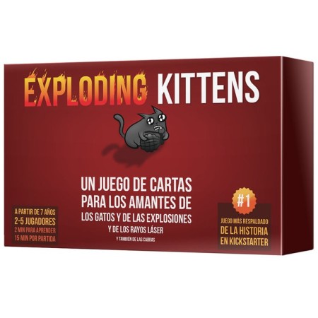 Exploding Kittens: ¡El Juego de Cartas de Gatitos Explosivos!