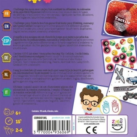 Cortex Kids: Juego de Mesa Infantil para Desarrollar la Mente
