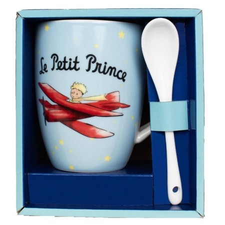 Taza El Principito Avión Enesco con Cuchara
