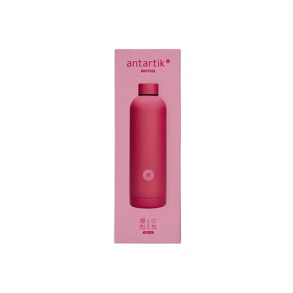 Botella Isotérmica Antartik Fucsia Acero Inoxidable Botella Isotérmica Antartik Fucsia Acero Inoxidable