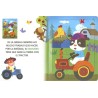Vamos a la Granja: Libro de Cartón con 3 Puzles de 15 Piezas, SUSAETA