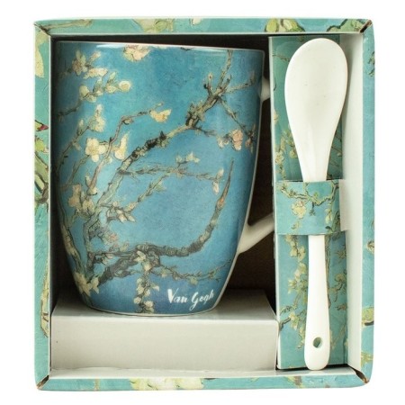 Taza Van Gogh Almendros con Cuchara - Enesco