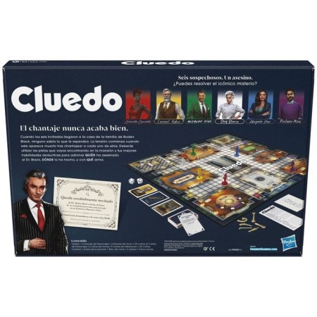 Cluedo Hasbro Iberia: El Juego de Misterio Clásico | Comprar Online