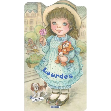 Muñecas Peponas Lourdes: Libro Recortable Susaeta