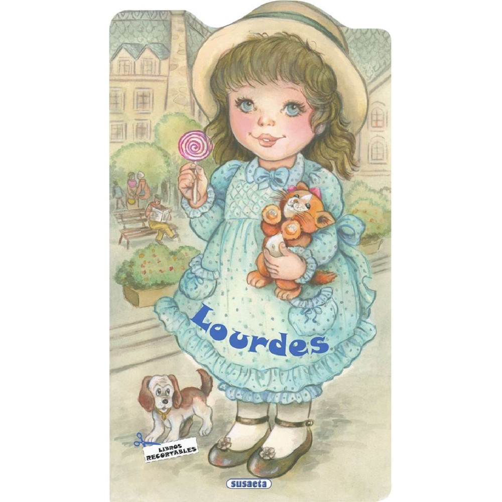 Muñecas Peponas Lourdes: Libro Recortable Susaeta
