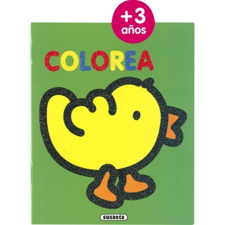 Libro Colorear +3 Años | Susaeta | Actividades Infantiles