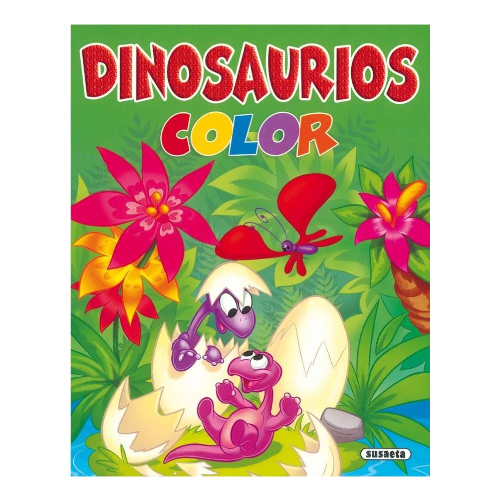 Libro Colorear Dinosaurios | Susaeta | Actividades Infantiles