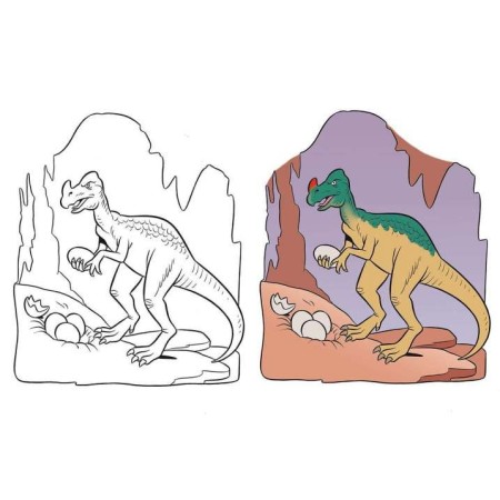 Libro Colorear Dinosaurios | Susaeta | Actividades Infantiles