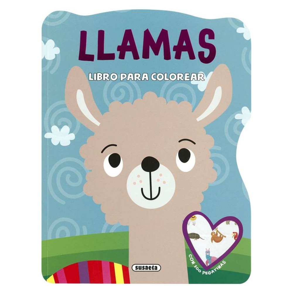 Libro Colorear Llamas | Susaeta | Actividades Infantiles