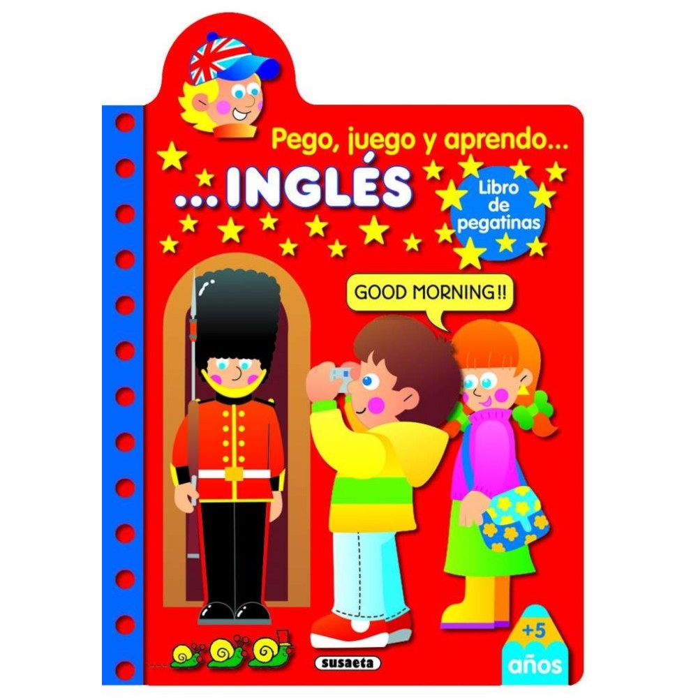 Pego, Juego y Aprendo Inglés (Susaeta) - Aprende Jugando