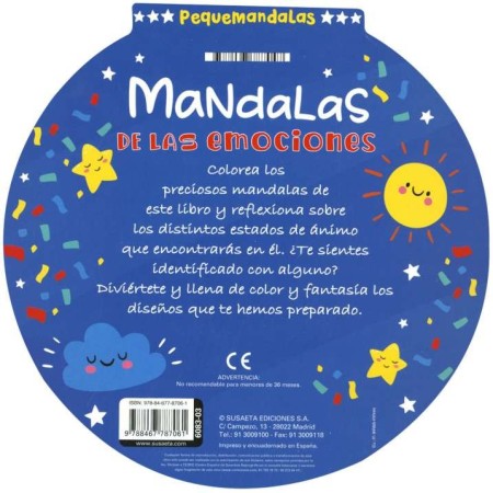 Mandalas de las Emociones (Susaeta) - Colorea tus Sentimientos