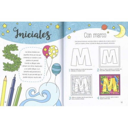 Lettering para Niños (Susaeta) - Aprende a Dibujar Letras
