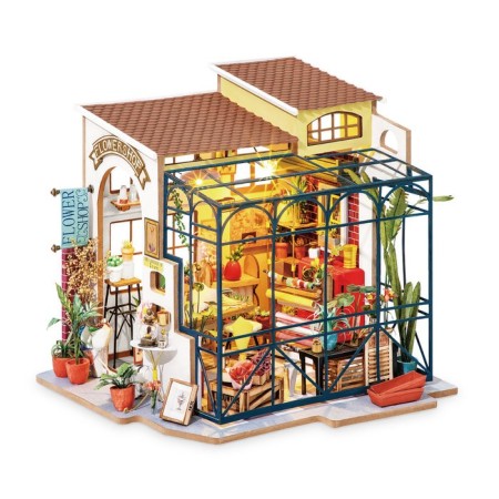 Maqueta Floristería Emily Rolife: Mini Tienda de Flores