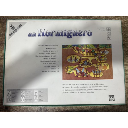 Juegos Dinova: Puzzle "Un Hormiguero" | Aprende Jugando