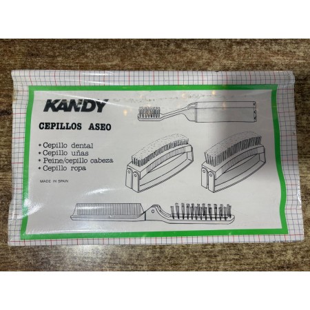 Kit de Higiene KANDY: Cepillo Dental, Uñas, Pelo y Ropa | Vintage Español