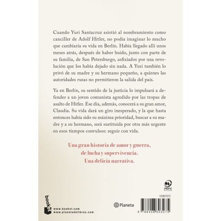 Novela Últimos días en Berlín: Amor y guerra en la historia
