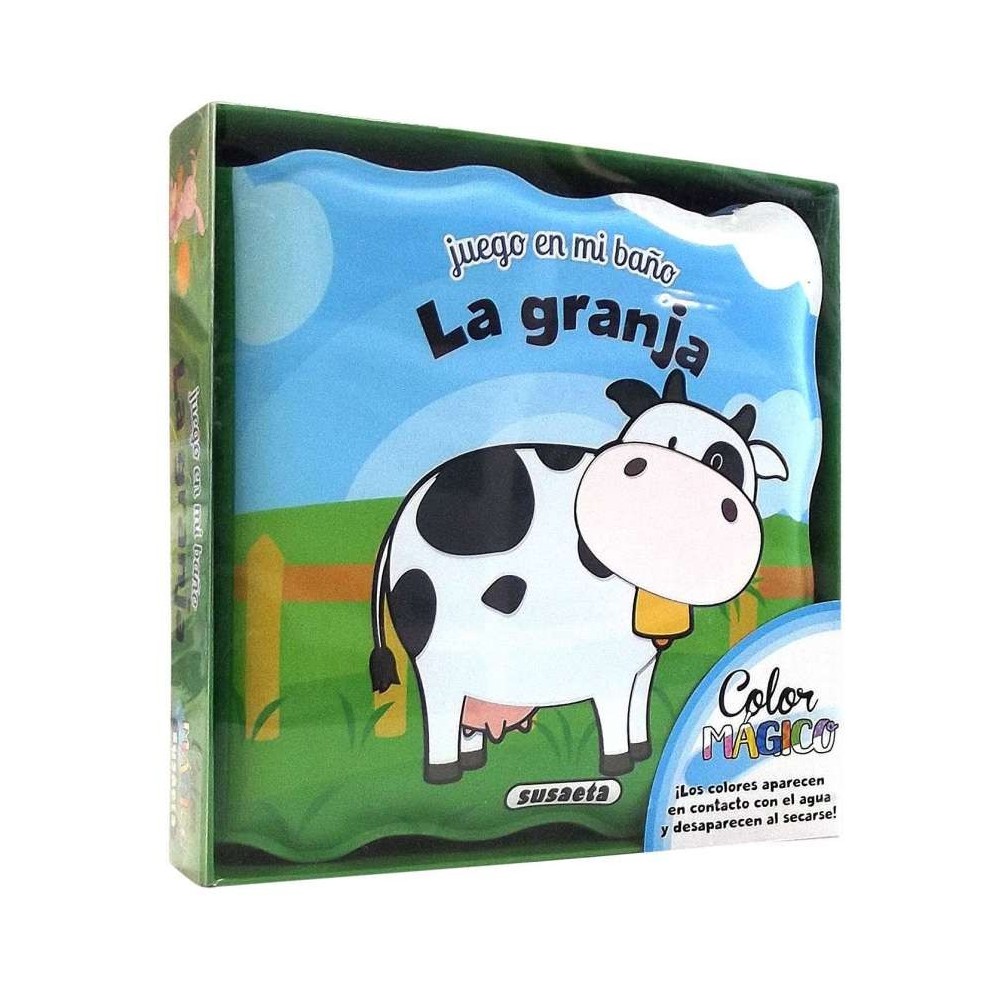 "Juego en mi baño: La granja" | Libro de baño interactivo para niños | Susaeta "Juego en mi baño: La granja" | Libro de baño interactivo para niños | Susaeta