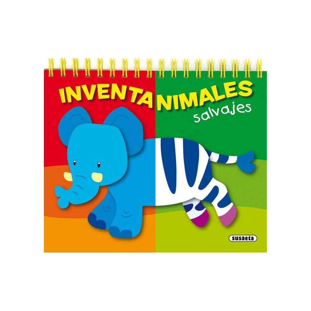 "Inventanimales salvajes" | Crea animales fantásticos | Libro interactivo Susaeta