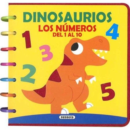 "Dinosaurios: Números 1-10" | Libro infantil para aprender a contar | Susaeta