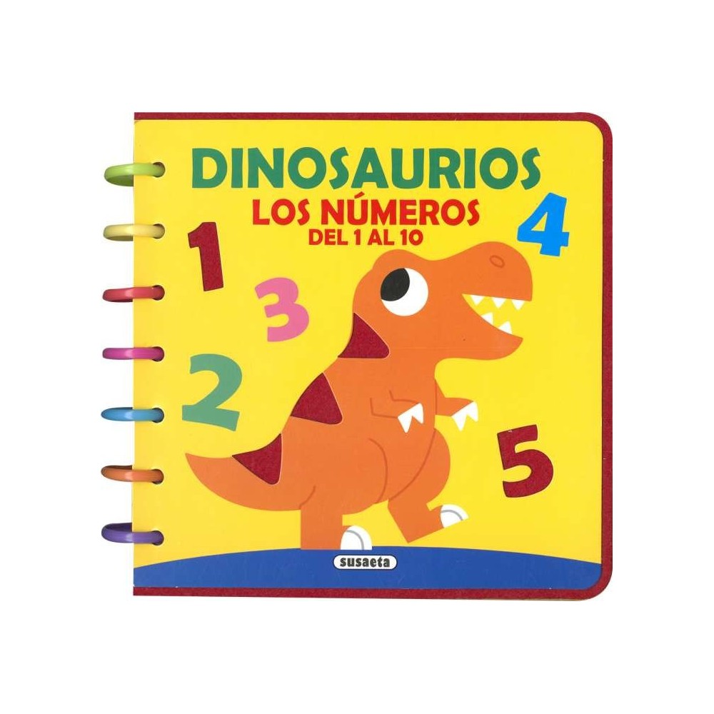 "Dinosaurios: Números 1-10" | Libro infantil para aprender a contar | Susaeta "Dinosaurios: Números 1-10" | Libro infantil para aprender a contar | Susaeta