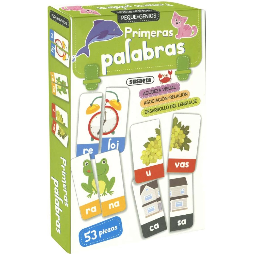 Aprende las Primeras Palabras | Libro Susaeta Peque Genios Aprende las Primeras Palabras | Libro Susaeta Peque Genios
