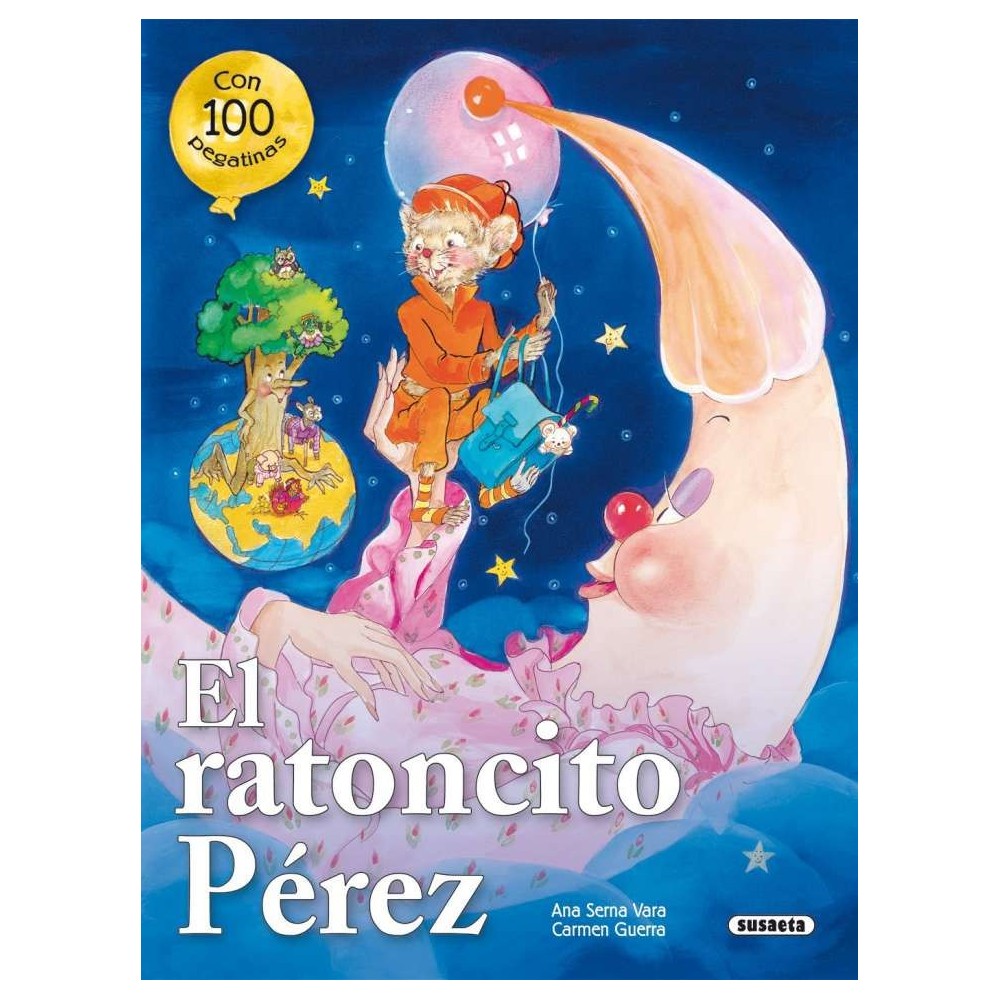 Ratoncito Pérez con Pegatinas - Libro Susaeta Ratoncito Pérez con Pegatinas - Libro Susaeta